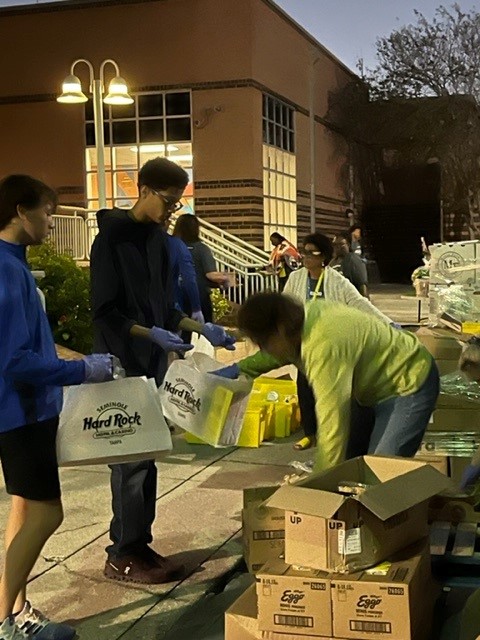Volunteers at the Power of ThanksGiving